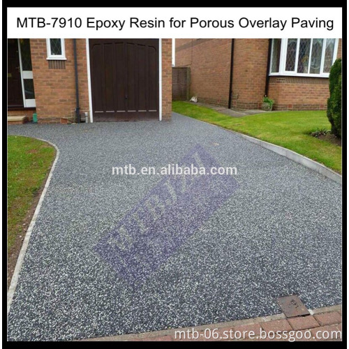 Epoxy Resin for Porous Overlay Paving